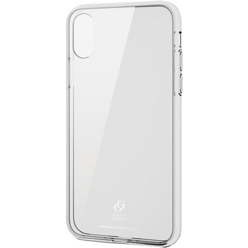 ELECOM iPhone XS/X用 ハイブリッドケース ガラス スタンダード クリア PM-A18BHVCG1CR iPhone用ケースの商品画像