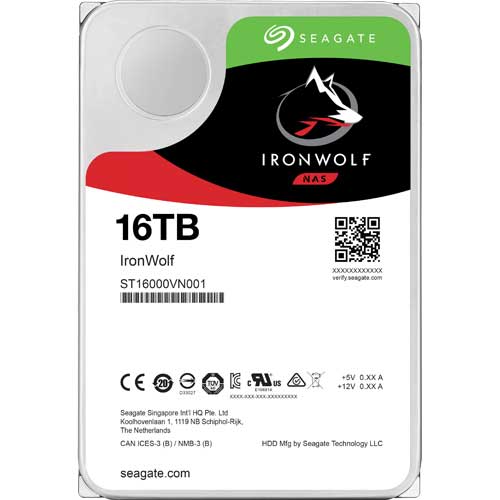 Seagate ST16000VN001 ［IronWolf 16TB］ IRONWOLF 内蔵型