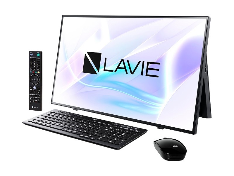 LAVIE Home All-in-one HA970/RAB [PC-HA970RAB] ファインブラックの商品画像