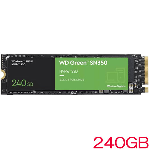 Western Digital WDS100T3G0C ［WD Green SN350 M.2 Type2280 NVMe 1TB