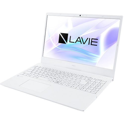 【美品】パールホワイトNEC LAVIE｜SSD256GB｜2021年製 NEC LAVIE N15 N157C/AAW パールホワイト ［PC-N157CAAW］ 2021年2月