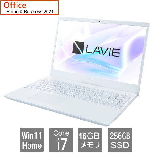 NEC LAVIE Smart N15 パールホワイト ［PC-SN176ACDW-F］ LaVie LAVIE Smart Windowsノートの商品画像