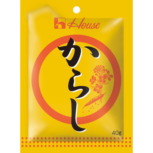  house food mustard Karashi < sack entering >(40g)×10 piece 