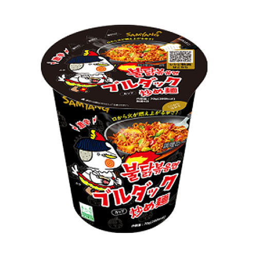 三養食品 ブルダック炒め麺CUP 70g × 15個 ブルダック カップラーメンの商品画像