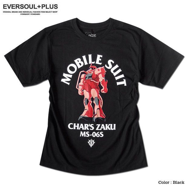 機動戦士 ガンダム シャア専用 ザク Tシャツ メンズ グッズ