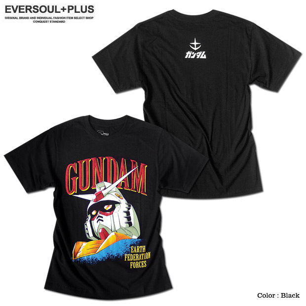 機動戦士 ガンダム 初代 RX-78 Tシャツ メンズ グッズ プリント 逆