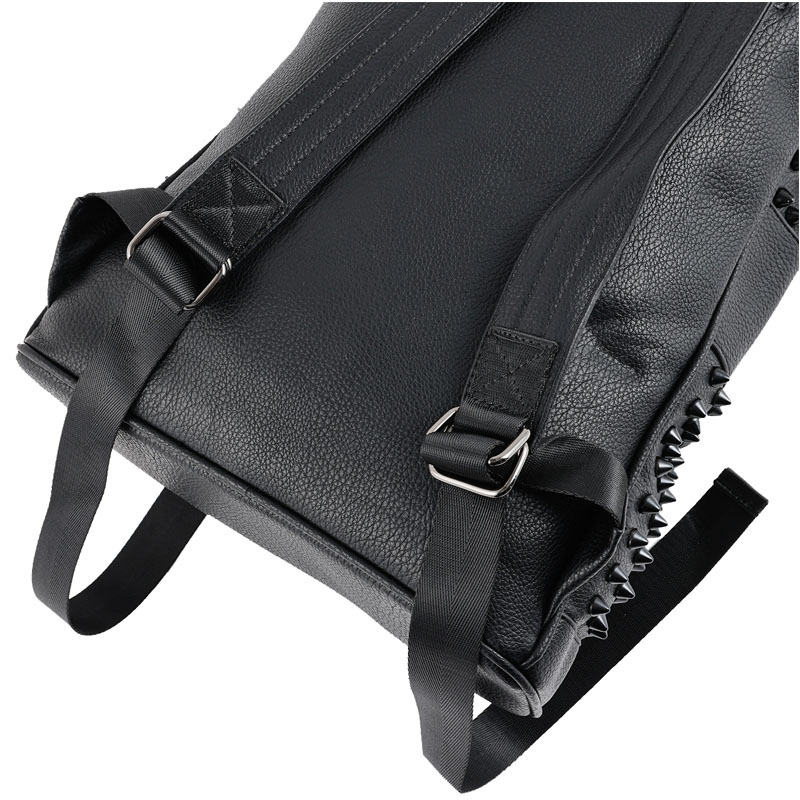 スタッズ　バックパック　リュック　とげとげ　ユニセックス リュック リュックサック スタッズ トゲトゲ ロック ゴシック ユニ