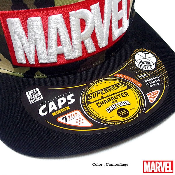 MARVEL 帽子 マーベル スパイダーマン ストリートキャップ