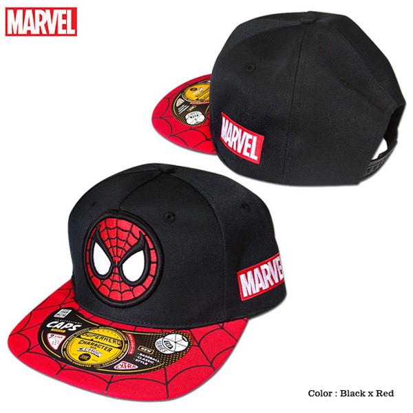 MARVEL 帽子 マーベル スパイダーマン ストリートキャップ