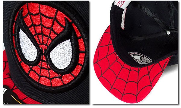 MARVEL 帽子 マーベル スパイダーマン ストリートキャップ