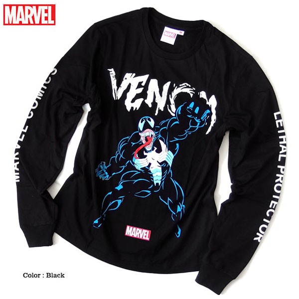 MARVEL マーベル ヴェノム スパイダーマン ベノム ロンT MARVEL マーベル ヴェノム スパイダーマン ベノム ロンT