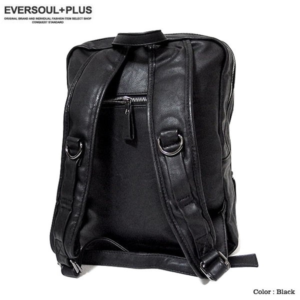 リュックサック メンズ レディース ユニセックス 十字架 スタッズ