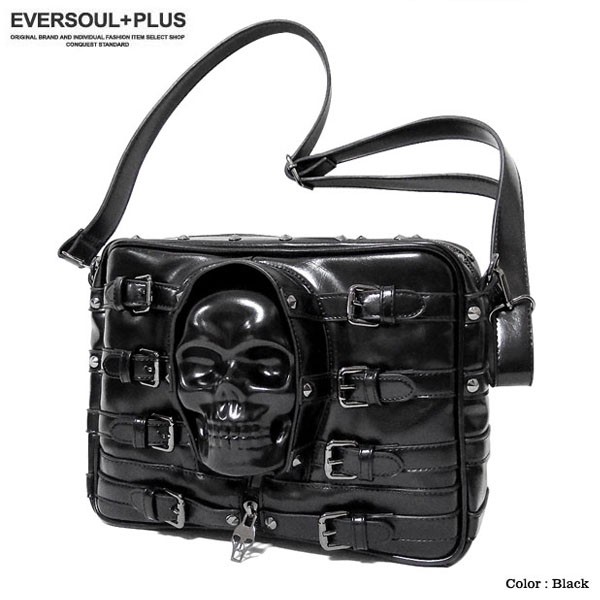 Erl スカル　バッグ　ショルダー eversoul_eplus905
