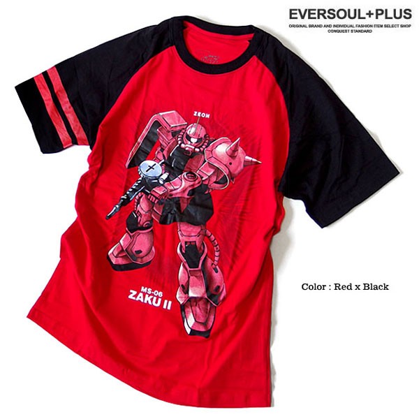 シャア専用 ザク ガンダム Tシャツ メンズ グッズ 機動戦士ガンダム
