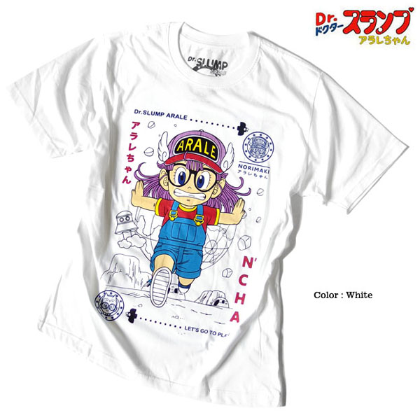 ドクタースランプ アラレちゃん ｔシャツ メンズ オボッチャマン プリント アニメ 半袖 ホワイト 白 キャラクター 可愛い 原宿系 Otaku あられちゃん Eplus944 Eversoul Plus Version Y 通販 Yahoo ショッピング
