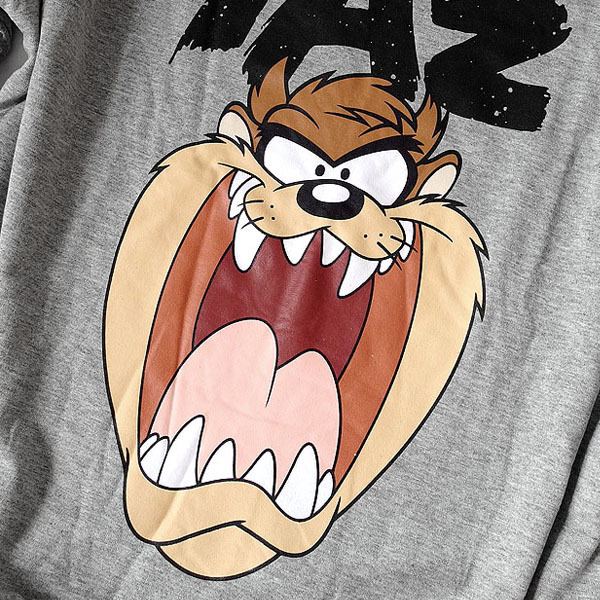 スウェットシャツ ルーニーテューンズ タズマニアンデビル ロンT
