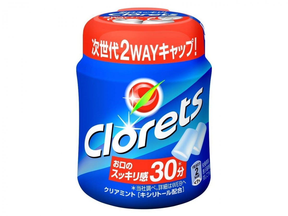 クロレッツ XP クリアミント ボトル 粒 140g×6個の商品画像