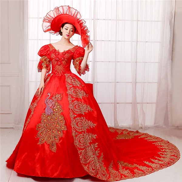  red .. clothes dress cosplay gorgeous party costume an educational institution festival culture festival dance musical performance . Mai pcs costume hat attaching middle .. group manner stage large size 