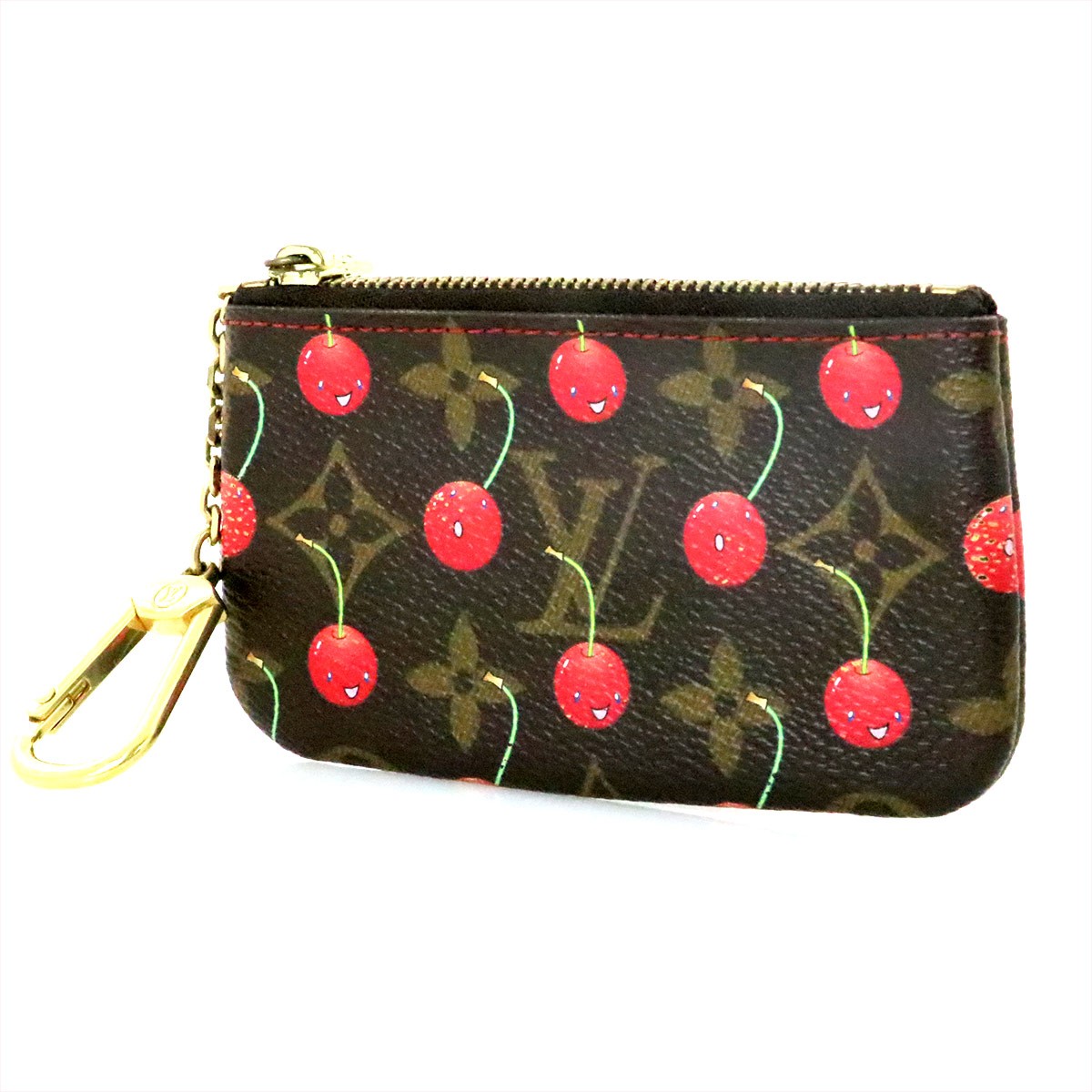 村上隆 × モノグラム・チェリー ポシェット クレ M95042