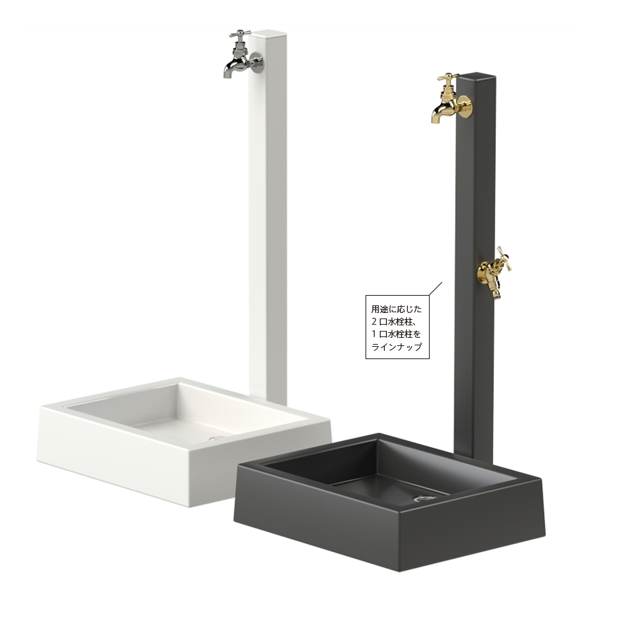  lavatory faucet tap post taki long si- I SIPLE(si pre ) aluminium tap post S aluminium chu-DHU 1.+Snagasi500K black black under take out type * tap post . sink. set 