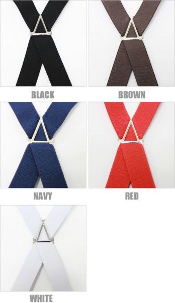  suspenders men's large size 130cm correspondence plain made in Japan cat pohs correspondence nationwide free shipping 