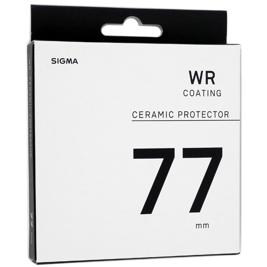 シグマ SIGMA WR CERAMIC PROTECTER 77mm レンズフィルター本体の商品画像