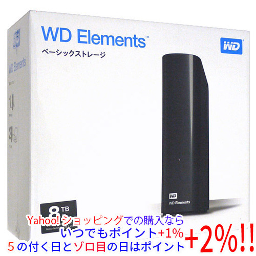 29日まで WD Elements 4TB WDBBKG0040HBK-JESN WD Elements 4TB外付けHDD、USB3.0対応
