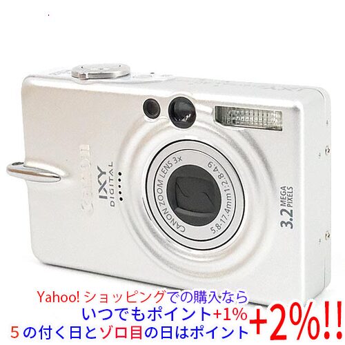 美品【動作確認済】Canon キャノン IXY イクシー DIGITAL 40 レトロ