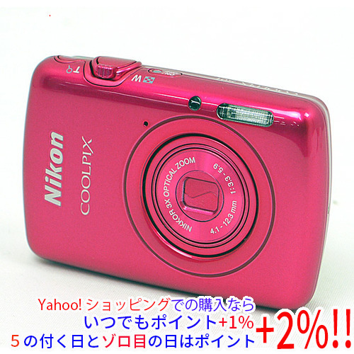 【美品】Nikon COOLPIX S01 コンパクトデジタルカメラ ピンク ニコン クールピクス COOLPIX S01（ピンク） コンパクトデジタルカメラ