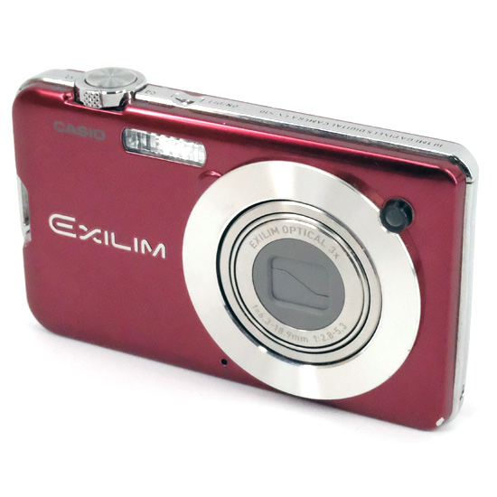 カシオ エクシリム EXILIM CARD EX-S10RD（レッド） コンパクト