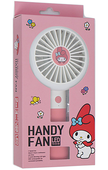 Handy fan LEDライト付 マイメロディ DR-HDF-M