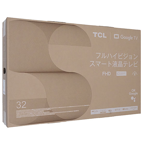 TCL 液晶テレビ [32V型/フルハイビジョン/YouTube対応 TCL 液晶テレビ [32V型/フルハイビジョン/YouTube対応