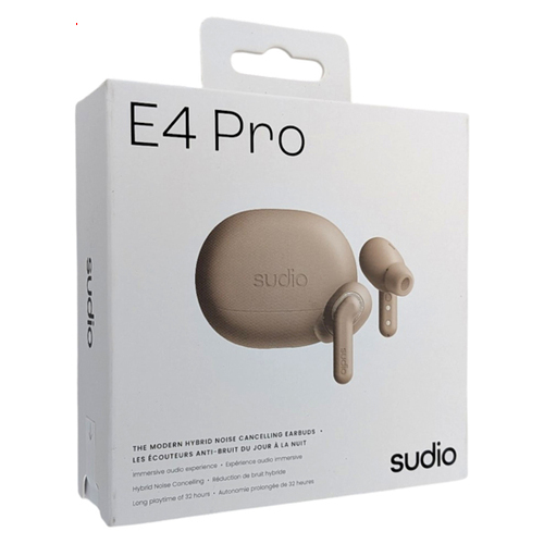 sudio ハイブリッドアクティブノイズキャンセリングイヤホン Sudio E4