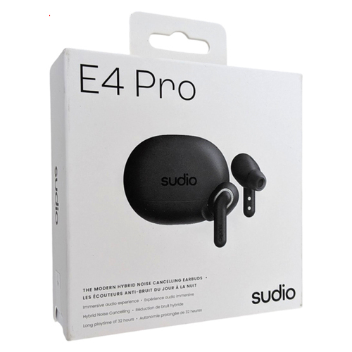 sudio ハイブリッドアクティブノイズキャンセリングイヤホン Sudio E4