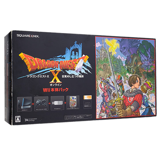 [ новый товар ( коробка ..* порыв )] nintendo Wii корпус Dragon Quest X Wii корпус упаковка [ управление :4131734]