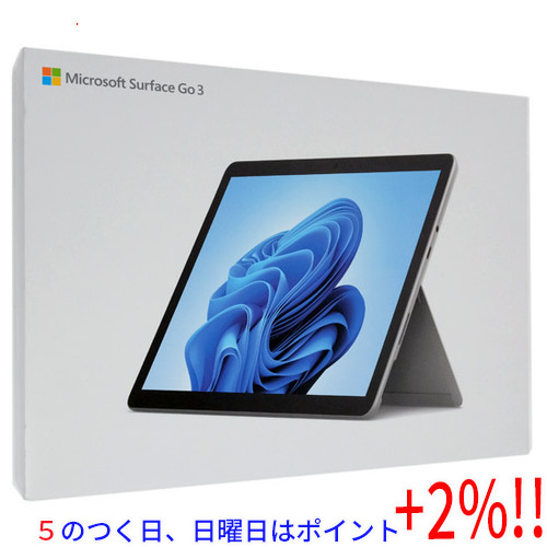 [5. .. day is Point +3%!][ used ] Microsoft Surface Go 3 8V6-00015 platinum original box equipped 