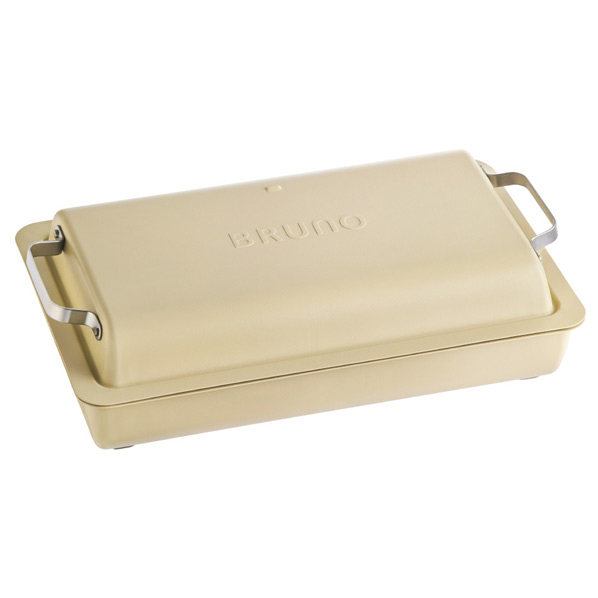 【新品未使用】BRUNO コンパクトホットプレート 限定復刻版サンドベージュ 復刻限定カラー】コンパクトホットプレート サンドベージュ(ブルーノ