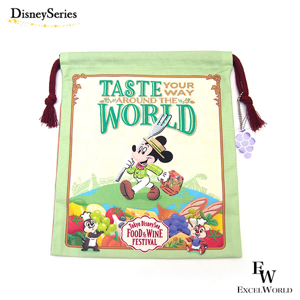  кошелек сумка мешочек бардачок Tokyo Disney si-* капот & вино * фестиваль Disney si- ограничение товары 1276