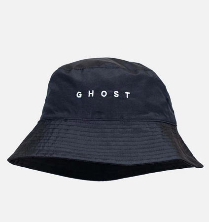 [ суббота, воскресенье и праздничные дни . отправка ]GHOST GOLF призрак Golf GHOST REVERSIBLE BUCKET HAT BLACK двусторонний * панама 