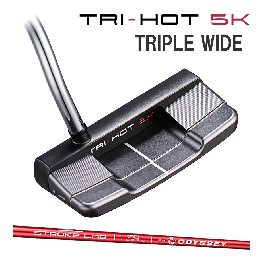ODYSSEY TRI HOT 5K パター TRIPLE WIDE 33インチ Callaway ODYSSEY TRI-HOT 5K TRIPLE WIDE パター［33インチ］ダブル