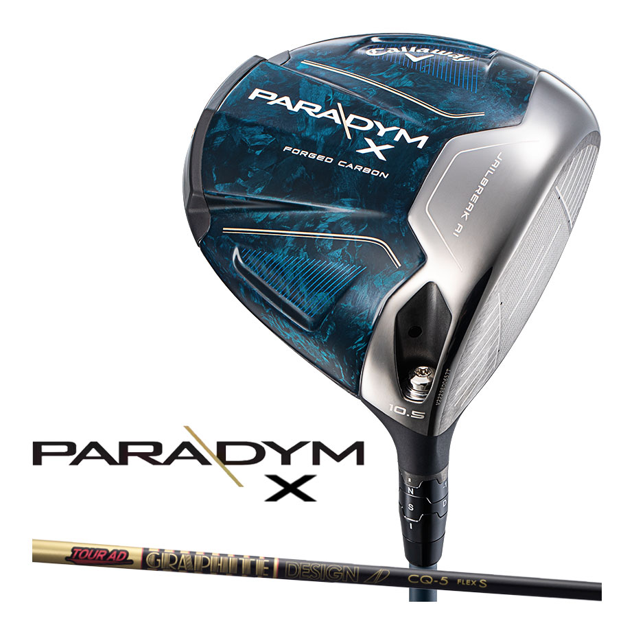 Callaway Callaway PARADYM X ドライバー［Tour AD CQ-5］（S