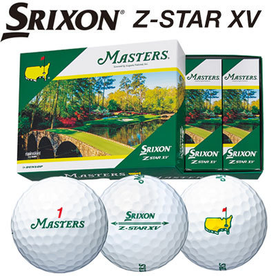 DUNLOP スリクソン Z-STAR XV マスターズ （ホワイト） 2021年