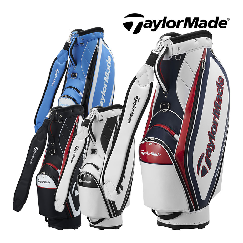 TaylorMade TM24 トゥルーライト キャディバッグ UN067 U21992（White/Navy/Red）の商品画像