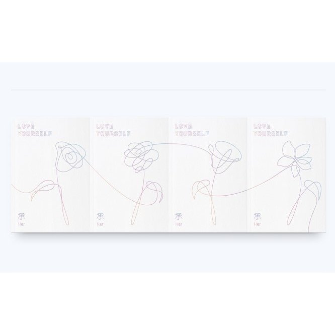 BTS - LOVE YOURSELF.Her Korea record CD Ver. selection equipped official album LOVE YOUR SELF