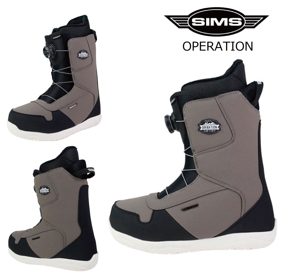  Syms панель ботинки управление язык 24-25 SIMS OPERATION TAN привилегия есть одиночный боа 25Snow сноуборд стандартный товар 