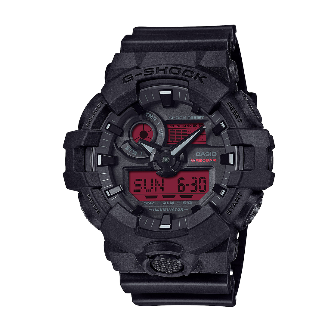 CASIO G-SHOCK ブラック×レッド シリーズ ORIGIN 5600 SERIES DW