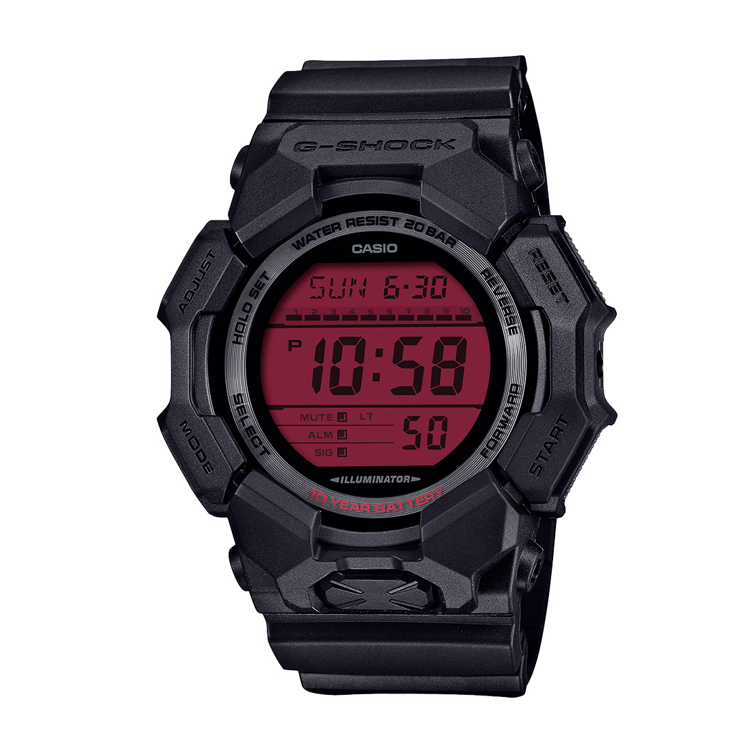 CASIO G-SHOCK ブラック×レッド シリーズ ORIGIN 5600 SERIES DW