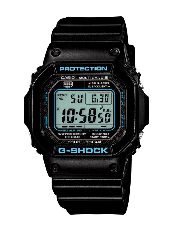 G-SHOCK GW-M5610BA 電波ソーラー 稼働美品 ブルーレアカラー廃盤品 G