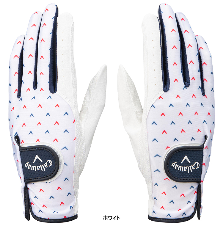 Callaway Callaway Япония стандартный товар Chev Dual Glove Women`s 23 JMsheb двойной wi мужской дамский Golf перчатка ( обе рука для ) 2023 модель 