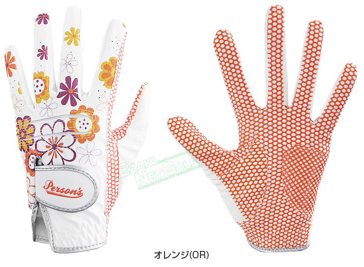 PERSONS Person's стандартный товар дамский Golf перчатка ( обе рука для ) [ PSGL-16 ]